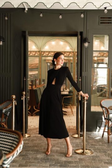 Vestido Celine Negro