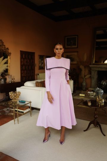 Vestido Tulipan Lila