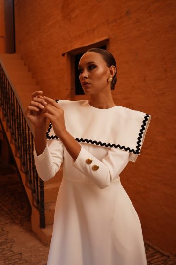 Vestido Tulipan Blanco