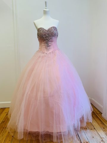 Vestido Quinceañera Rosa