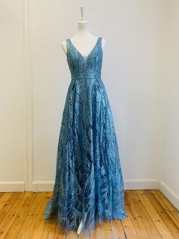 Vestido Eclipse Azul