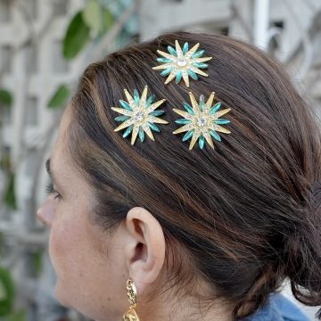 Peinecillo Estrella Verde